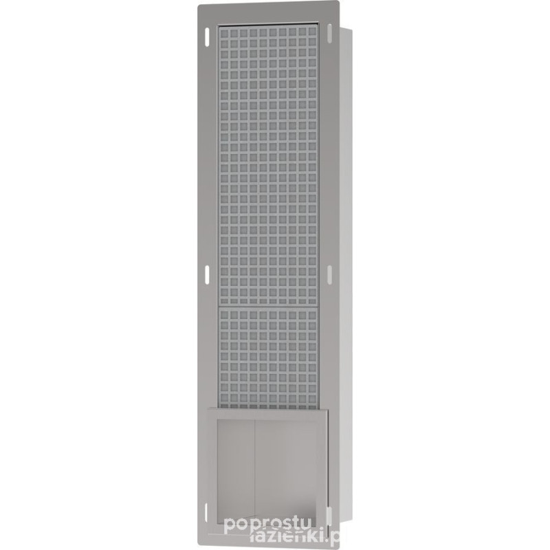 Wnęka ścienna stal szczotkowana XtraStoris Hansgrohe (56058800)