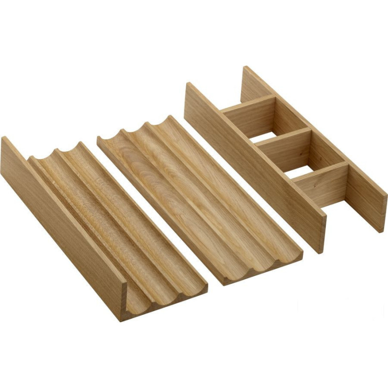 Zestaw organizerów 340 do szafek pod umywalkę 780/470-550 1560/550 Naturalny Dąb IntraStoris Hansgrohe (54151230)