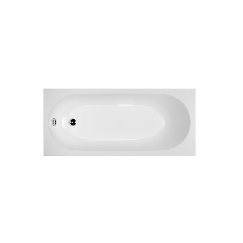 Wanna prostokątna 160x70 Oceana Slim Mono Excellent (WAEX.OCM.160.70WHS)