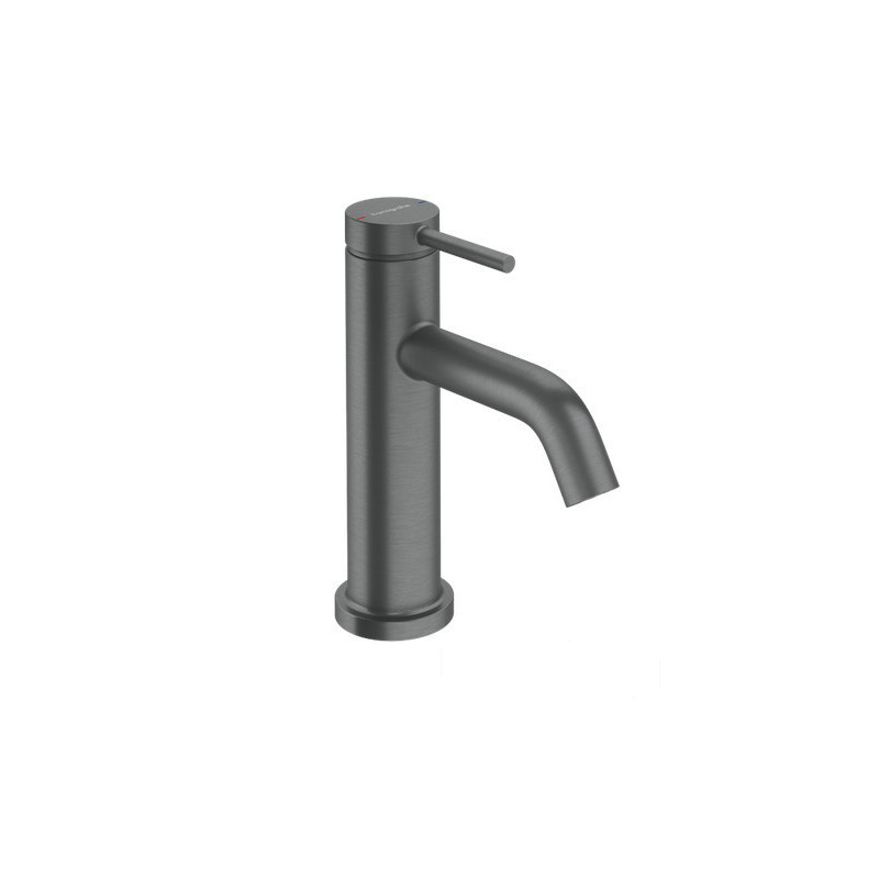 Bateria bez mieszacza czarny chrom szczotkowany Tecturis S Hansgrohe (73313340)