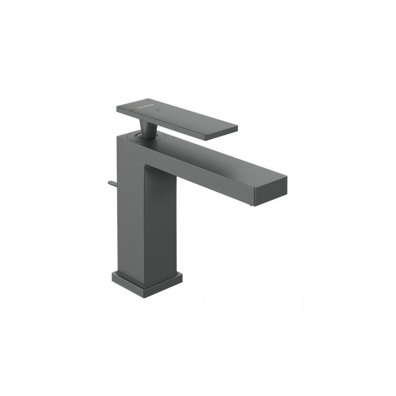 Bateria umywalkowa 110 CoolStart czarny chrom szczotkowany Tecturis E Hansgrohe (73016340)