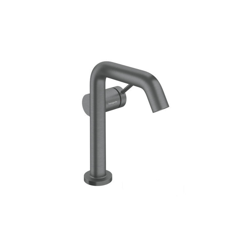 Bateria umywalkowa 150 Fine CoolStart EcoSmart+ czarny chrom szczotkowany Tecturis S Hansgrohe (73341340)