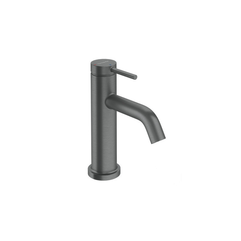 Bateria umywalkowa 80 CoolStart EcoSmart+ czarny chrom szczotkowany Tecturis S Hansgrohe (73301340)