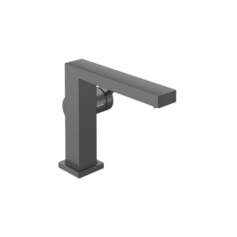 Bateria umywalkowa czarny chrom szczotkowany Tecturis E Hansgrohe (73023340)