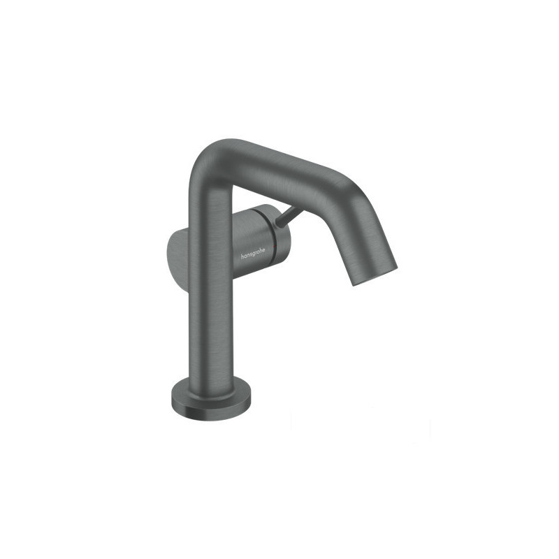 Bateria umywalkowa czarny chrom szczotkowany Tecturis S Hansgrohe (73321340)