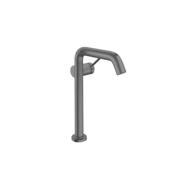 Bateria umywalkowa do umywalek nablatowych czarny chrom szczotkowany Tecturis S Hansgrohe (73370340)