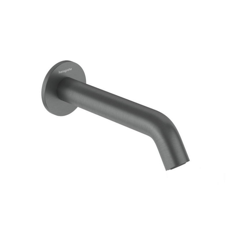 Wylewka wannowa czarny chrom Szczotkowany Tecturis S Hansgrohe (73411340)