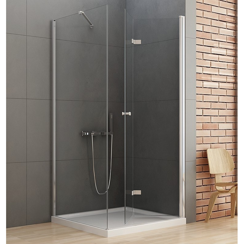 Kabina prysznicowa 100x80 New Soleo New Trendy (D-0154A/D-0087B)
