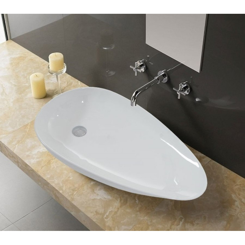 Umywalka ceramiczna 75 Greta Rea (REA-U1500)
